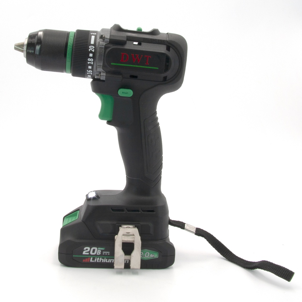 Шуруповерт аккумуляторный DWT ABSP-20 DNF-2 BMC