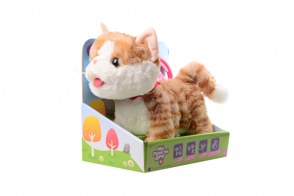 Іграшка інтерактивна Мій Пухнастий Друг Котик Сімба CJ-4857160