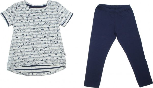 Комплект Фламінго р.92 синій із білим 839-117 