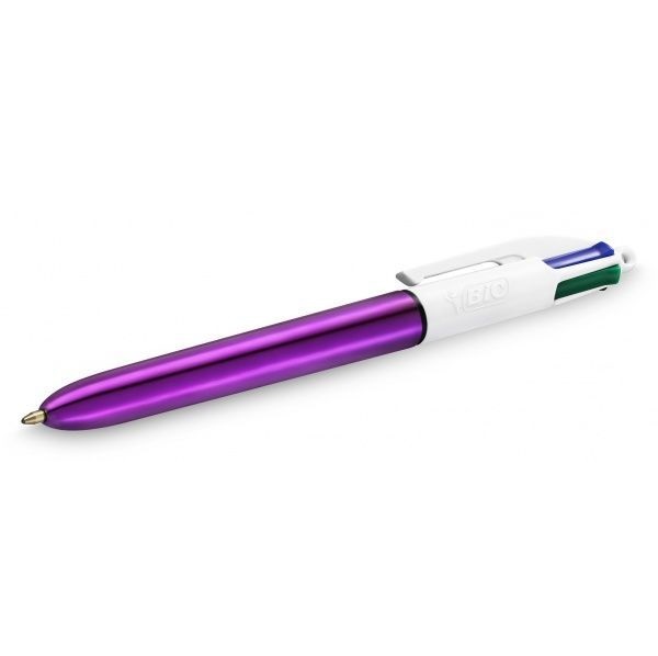 Ручка шариковая BIC 4 Colours Shine Purple 