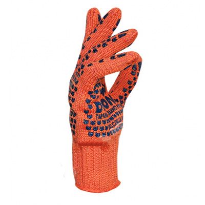 Перчатки трикотажные двухсторонние с ПВХ точкой 584