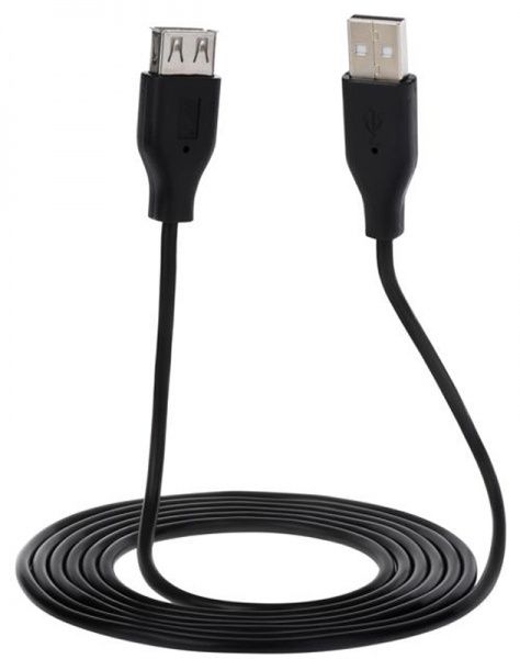 Кабель компьютерный наружный CABELEXPERT USB-удлинитель 1,8 м Black (CCP-USB2-AMAF-6) 