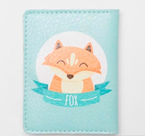 Обложка для паспорта Енот+Лис 