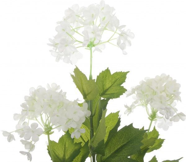 Растение искусственное Калина с 3-мя шариками белая