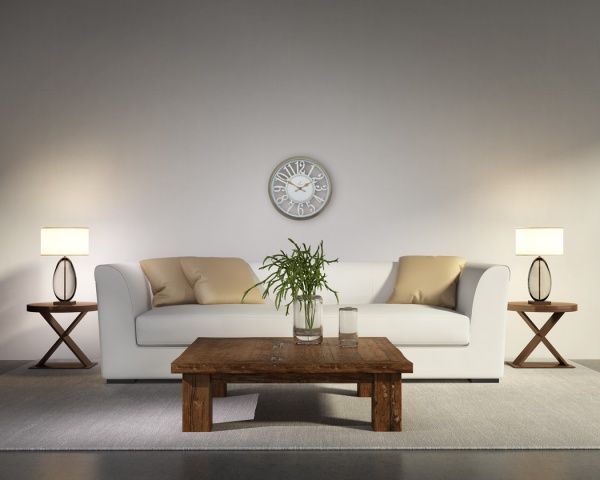 Годинник настінний Skeleton Версаль 30,5 см бежевий Luna