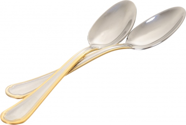 Набір кавових ложок DOMUS ORO 2 шт. 100C2DS/OR