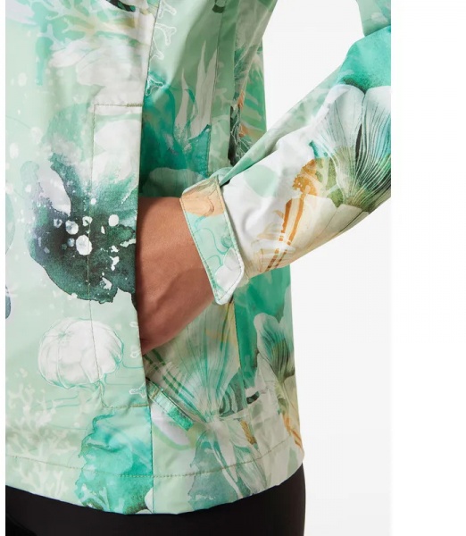 Куртка Helly Hansen W LOKE PRINT JACKET 63207-407 р.XS зелений