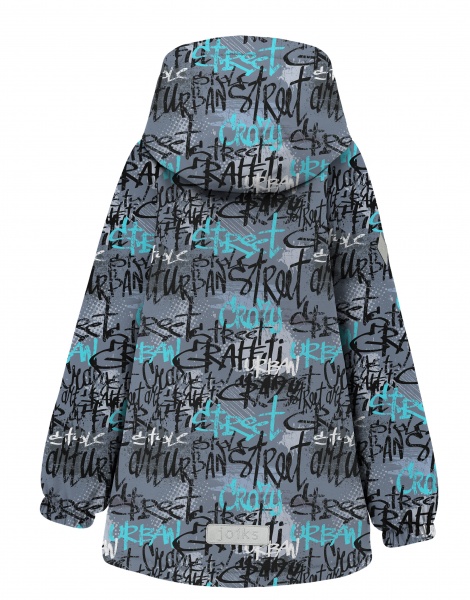 Куртка детская для мальчиков JOIKS р.152 серый 