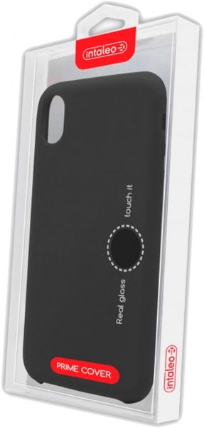 Чехол защитный Intaleo (Velvet) для Apple iPhone XR black силиконовый