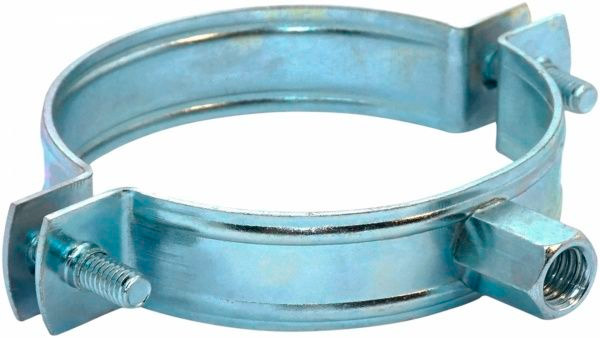 Хомут без гумового ущільнювача М8 72-76 мм 2 1/2