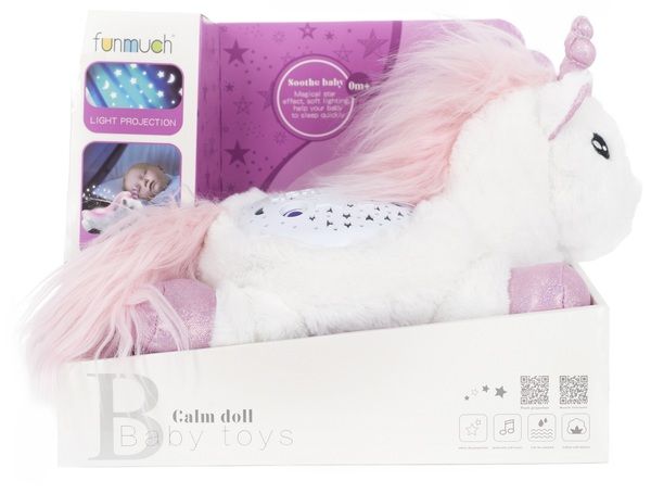 Іграшка музична Funmuch Єдиноріг з проектором FM666-7