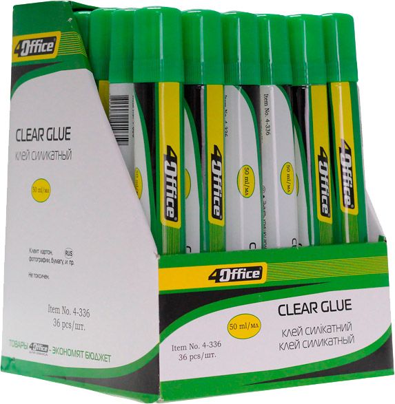 Клей-гель 50 мл 4-336 4Office