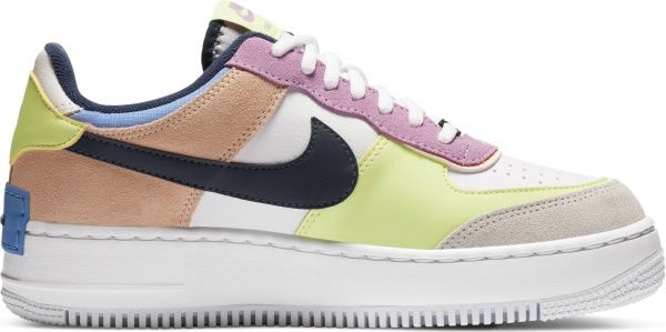 Кроссовки Nike Air Force 1 Shadow CU8591-001 р.7,5 разноцветный