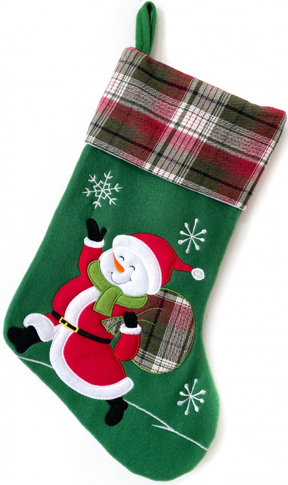 Сапожок декоративный рождественские персонажи W13-241013-18B