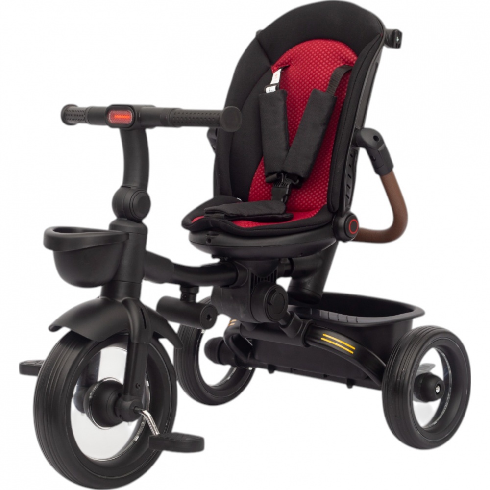 Велосипед детский MaxxPro kids трехколесный с балдахином черный 2750009