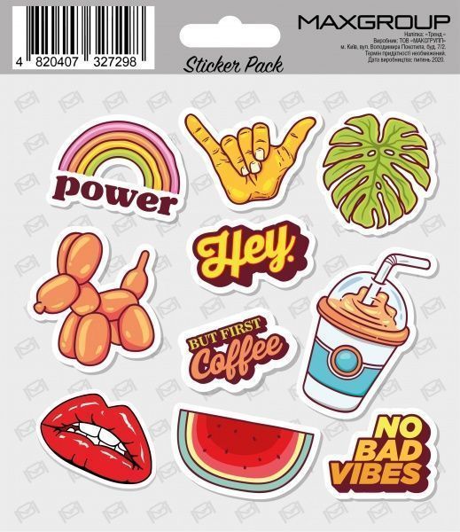 Наліпка MAXGROUP Тренд NM-025