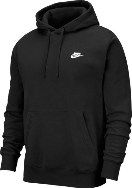 Джемпер Nike M NSW CLUB HOODIE PO BB BV2654-010 р. XL чорний