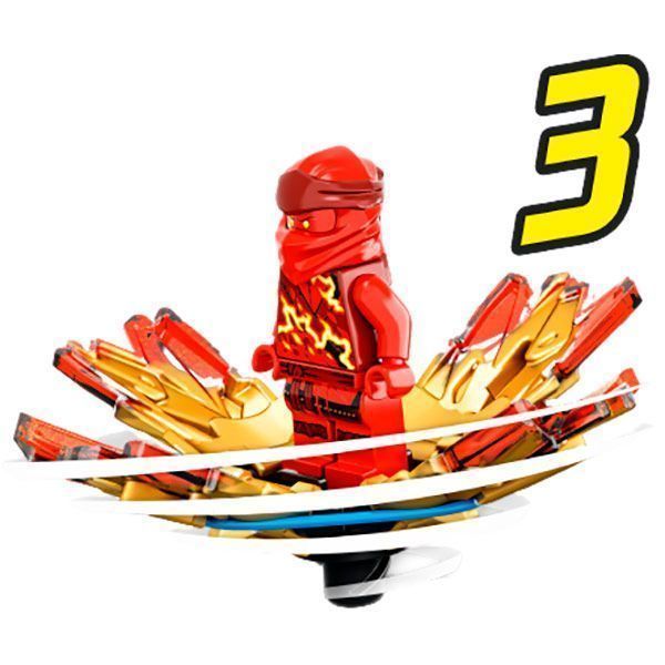 Конструктор LEGO Ninjago Турбо спін-джитсу – Кай 70686