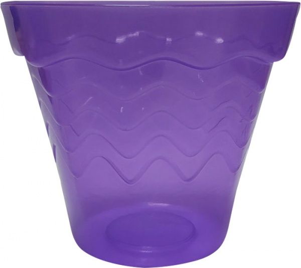 Кашпо декоративне ДЕЛЬТА L 160 фігурний 2 л фіолетовий 