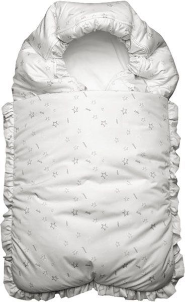 Конверт для новорожденных с опушкой Модний Карапуз зима 62 серый 03-00894-1 