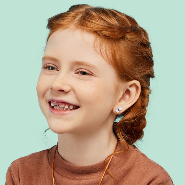 Сережки UMa&UMi Щенятко з кісточкою