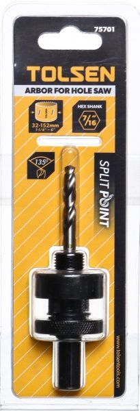 Адаптер TOLSEN для коронок 32-152 мм 75701