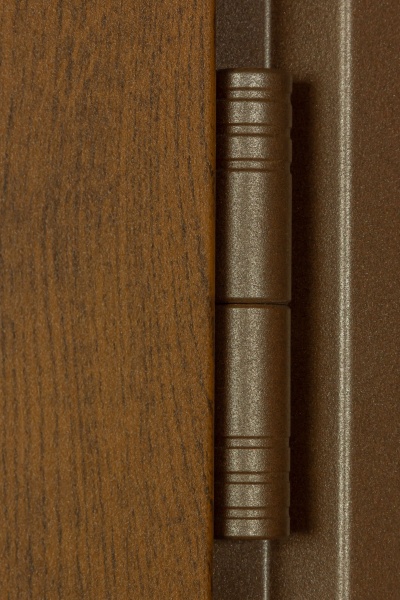 Дверь входная Термо House-703 улица дуб бронзовый 2050x1200 мм правая