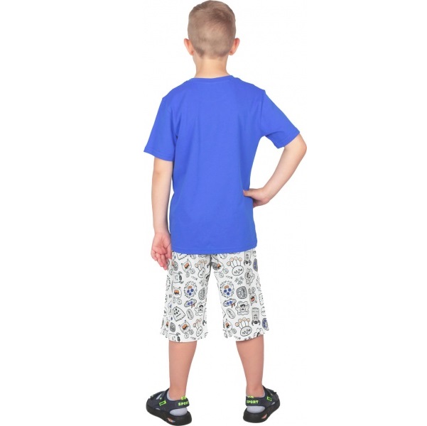 Комплект для хлопчиків Roksana р.92-98 синій №0014/12036 