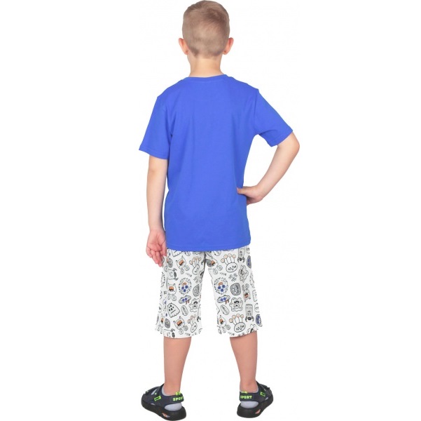 Комплект для хлопчиків Roksana р.104–110 синій №0014/12036 