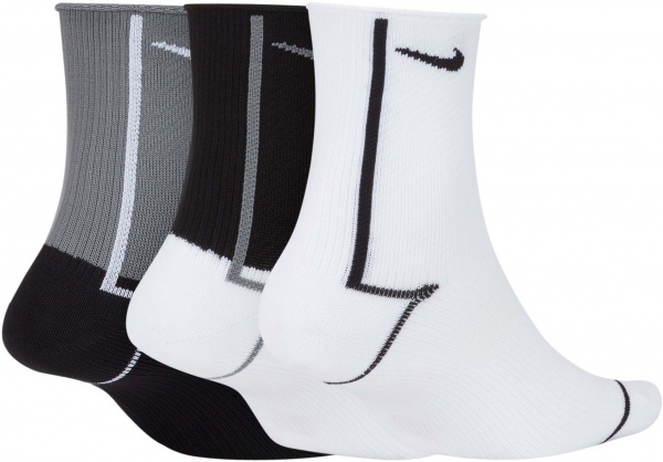 Шкарпетки Nike EVERYDAY PLUS LIGHTWEIGHT CK6021-904 р.M різнокольоровий