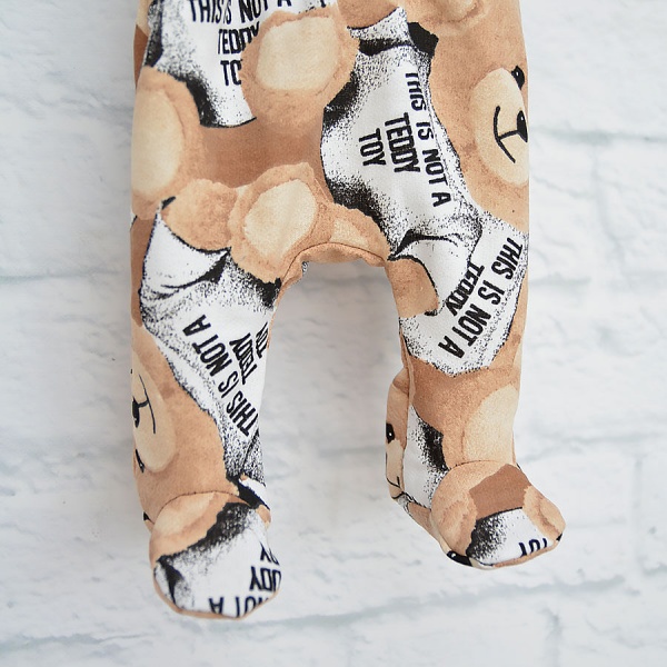 Ползунки ясельные Blanka Медвежонок р.62 коричневый 110075 