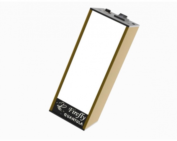 Светодиодный фонарик Q-FIREFLY-I LED ручной металлический QUANTULA Q-FIREFLY-I 460Lm Li-Ion черно-желтый