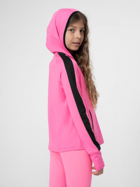 Джемпер 4F SWEATSHIRT FNK F070 4FJSS23TFSWF070-55S р. 134-140 розовый