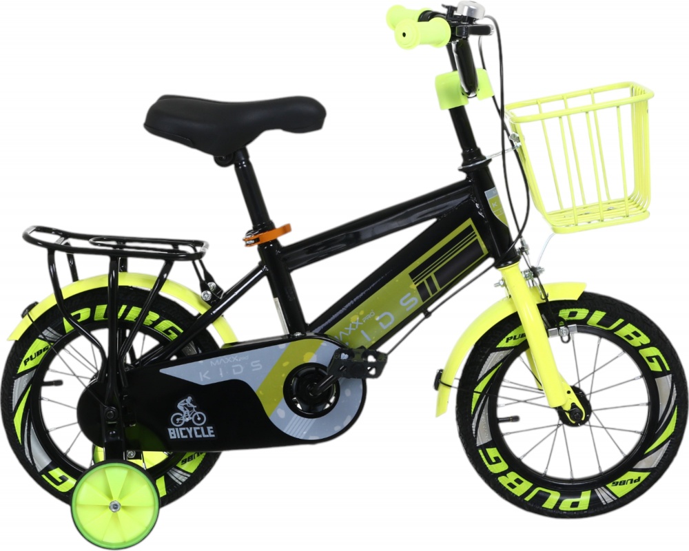 Велосипед детский MaxxPro kids 12' KQ-14 желто-черный
