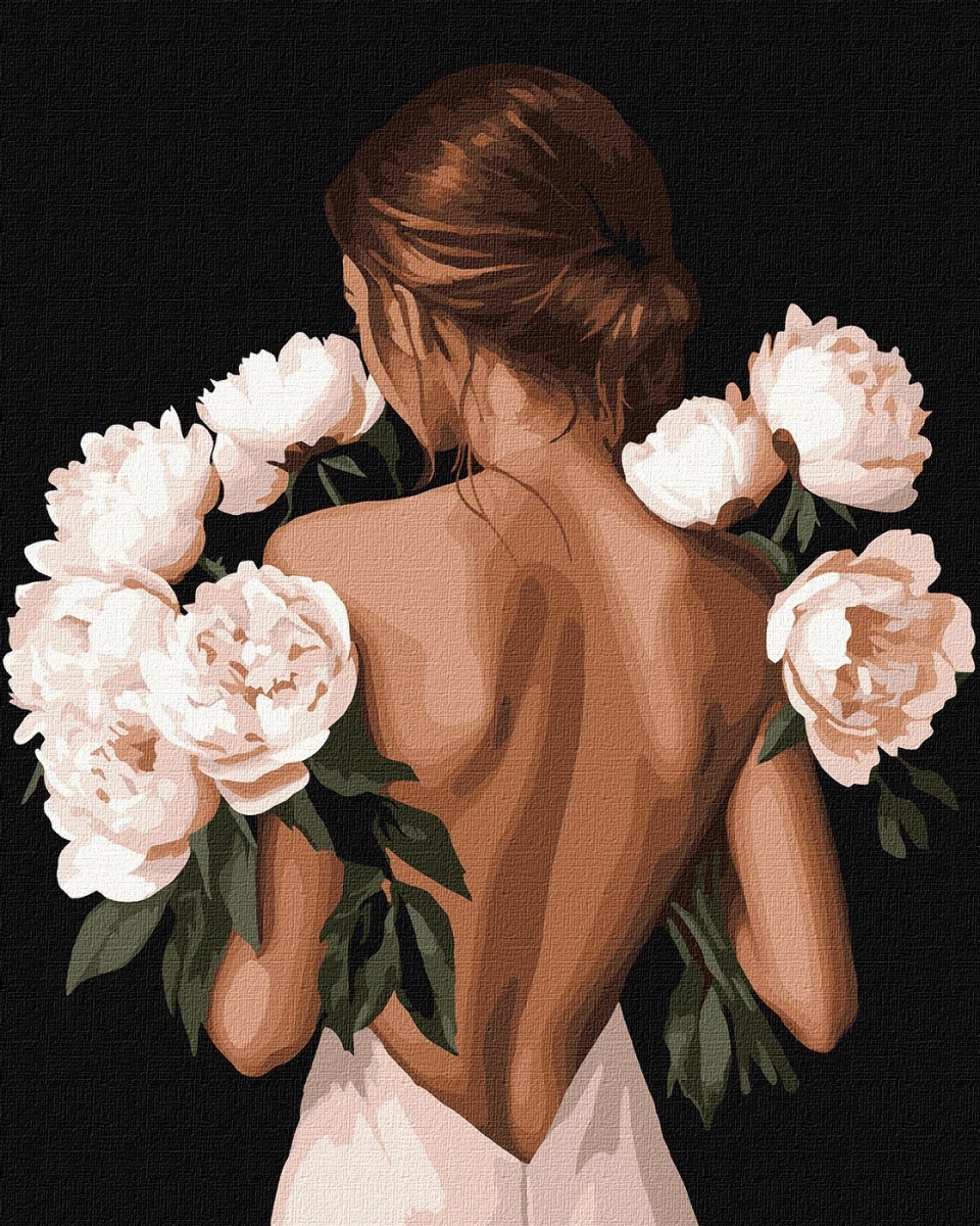 Картина по номерам В объятиях природы металлическими красками ©victoria_art___ Ideyka — фото 1