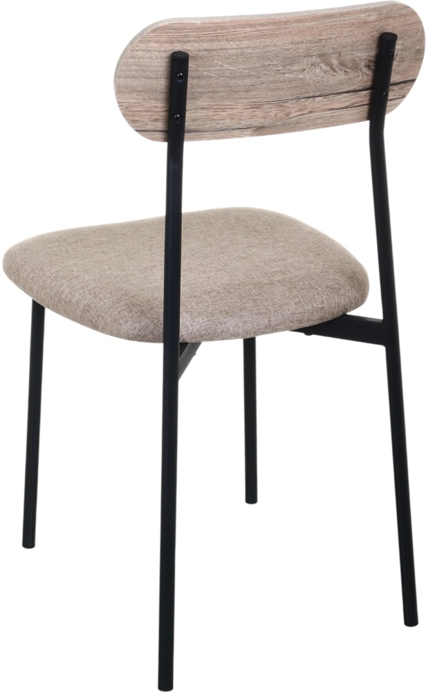 Комплект мебели Центр Меблів столовый Optimal 1100x700x740мм дуб крафт серый/черный