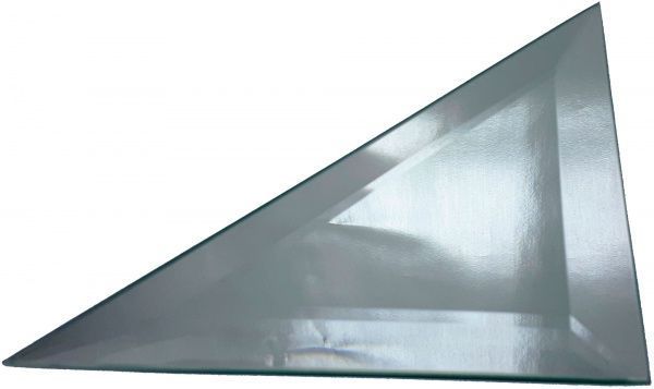 Плитка дзеркальна UMT ПТС 300*300 (трикутник-срібло-фацет 