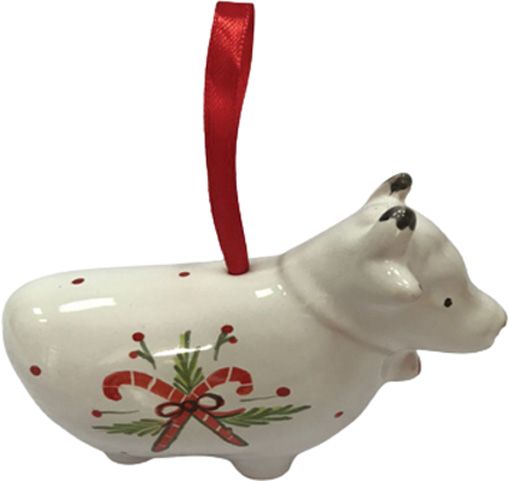 Ялинкова іграшка Sweet Ukraine Весела Корівка 10 см 