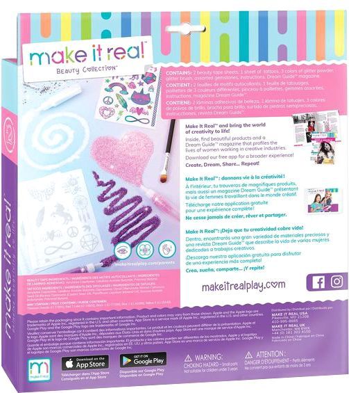 Набор Make it Real из блестящих флэш-тату