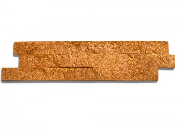 Плитка гипсовая прямая KLVIV DEKOR Dunay Slate Gold 0,84 кв.м 