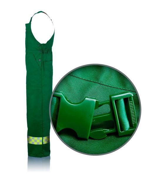 Напівкомбінезон робочий Торнадо Сервіс 2 с/в. р. 56-58 зріст 3-4 01051-01н-56-3 зелений