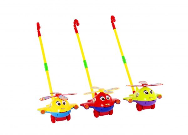 Іграшка-каталка Baby Team Літачок в асортименті 8661