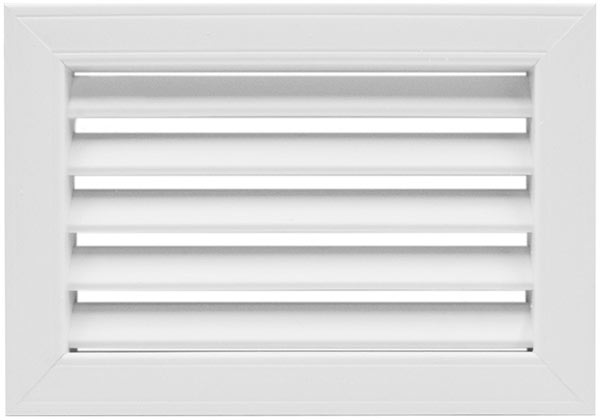 Решітка Вентс НГН 200x300 пластик білий 