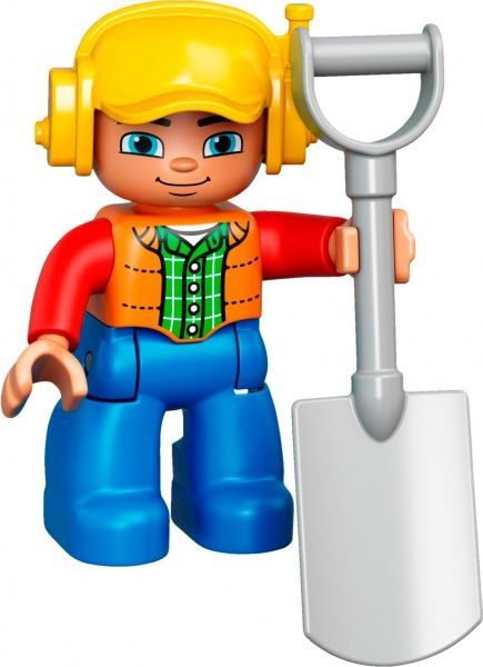 Конструктор LEGO Duplo Грузовик и гусеничный экскаватор 10812