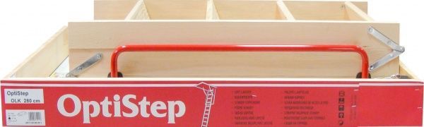 Лестница чердачная Fakro 120x70 см Optistep OLK-280 с металлическим поручнем