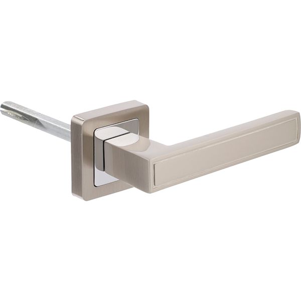 Ручка на розетке  Comit Page никель