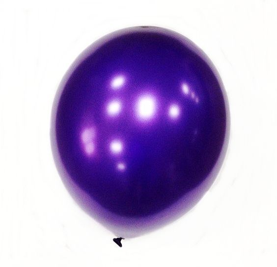 Шарики воздушные Ві та Ві Перламутр металлик 28 см разноцветный 5 шт.