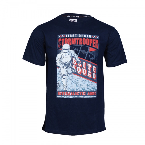 Футболка для хлопчиків Star Wars Штурмовик р.164–170 чорний 5908305218890 