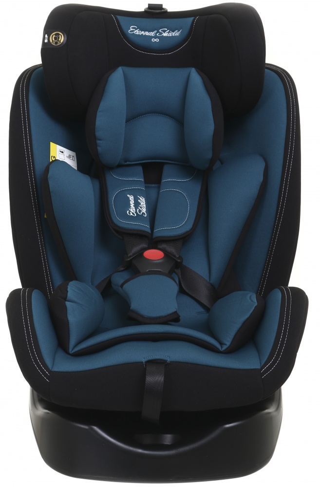Автокрісло Eternal Shield Mokki Pro CC07-B з isofix синій із сірим