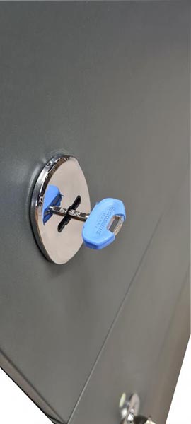 Дверь входная Булат Elegant 703 грей 2050x950 мм правая